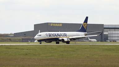 Ryanair passenger partially sucked out of broken window, reports claim
