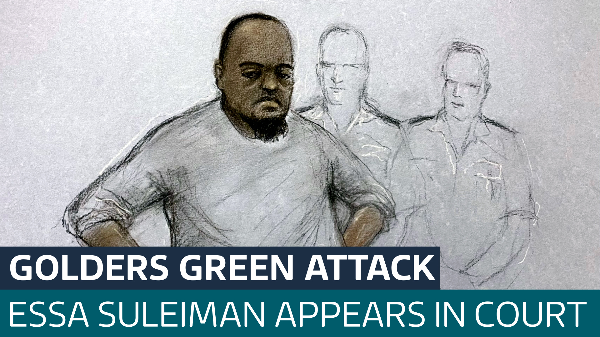Golders Green suspect appears in court charged with attempted murder of two Jewish men - Latest From ITV News