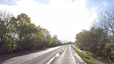 The A43 in Broughton in Northamptonshire.
Credit: Google