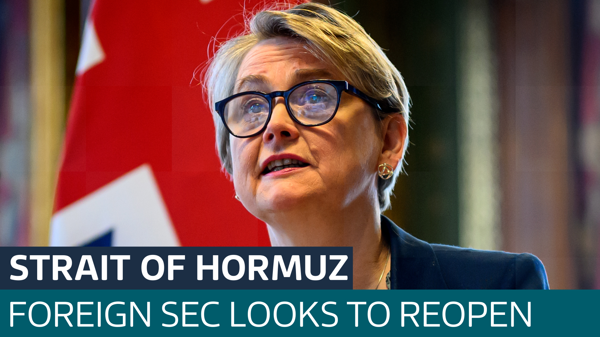 Cooper condemns Iranian 'recklessness' in talks to reopen Strait of Hormuz - Latest From ITV News