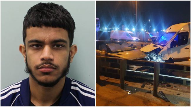 0305 Teenager jailed for driving wrong way through Blackwall Tunnel (c) MET POL
