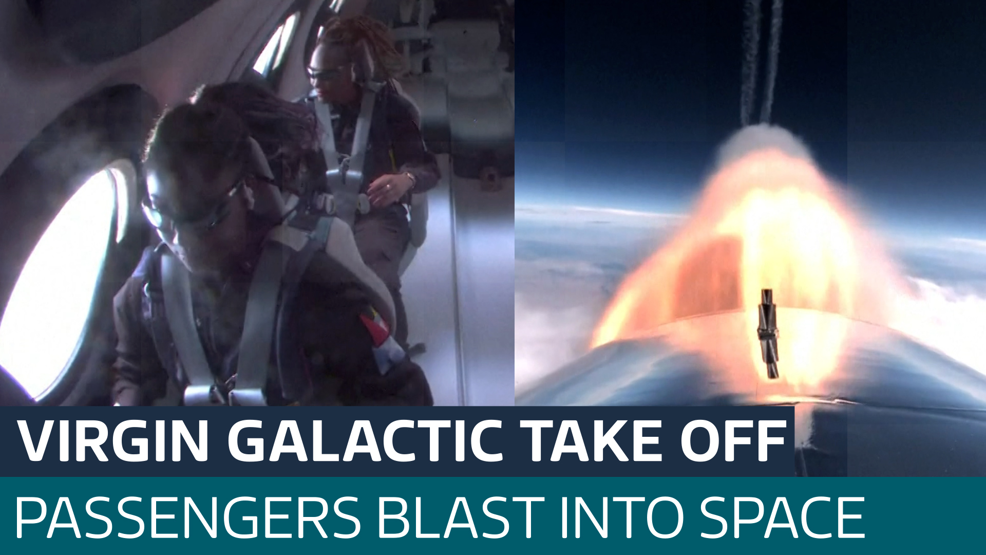 Virgin Galactic's first space tourism flight launches from New Mexico ...