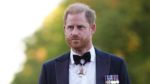 Prince Harry makes first public appearance since moving back to the UK