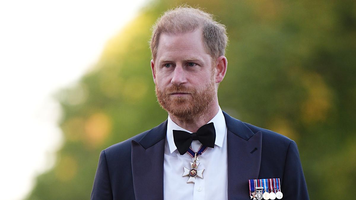 Prince Harry makes first public appearance since moving back to the UK