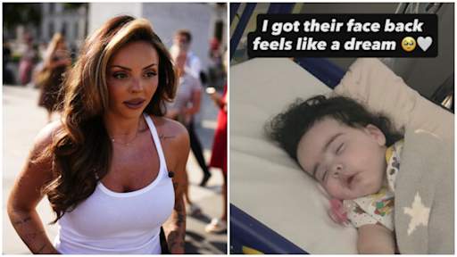 Jesy Nelson in a ‘dream’ after twin daughters have feeding tubes removed