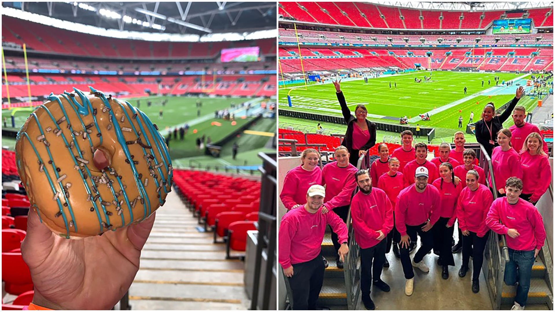 Derby doughnut shop to start selling treats at Wembley Stadium during NFL  games
