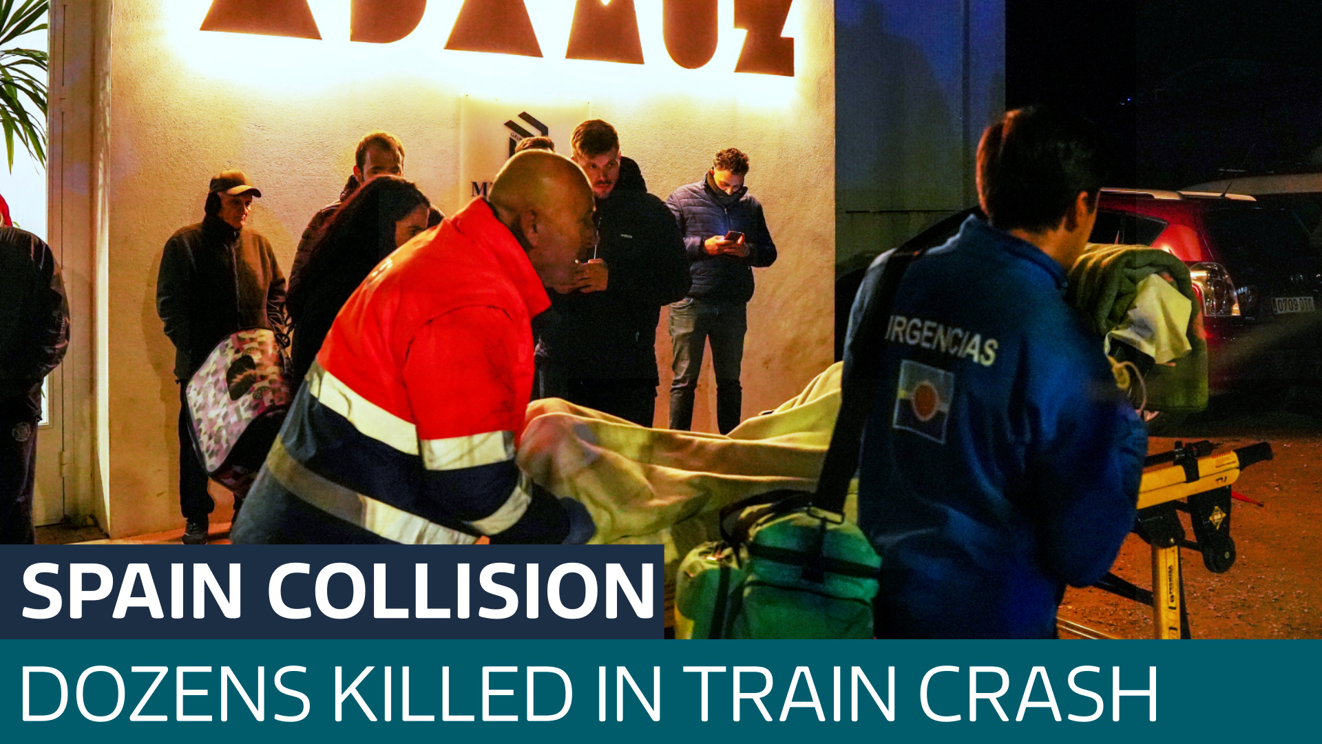 Dozens killed in high-speed train crash in southern Spain - Latest From ITV News