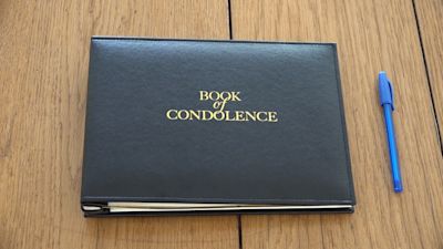 Book of Condolence in Alderney for the Duke of Edinburgh