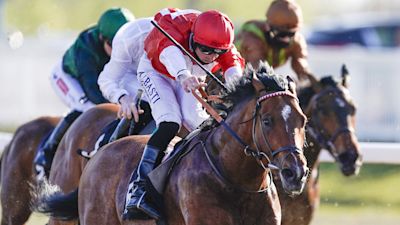 Horse racing at Chelmsford City Racecourse, where a meeting has been cancelled in the wake of the Queen's death.
Credit: PA