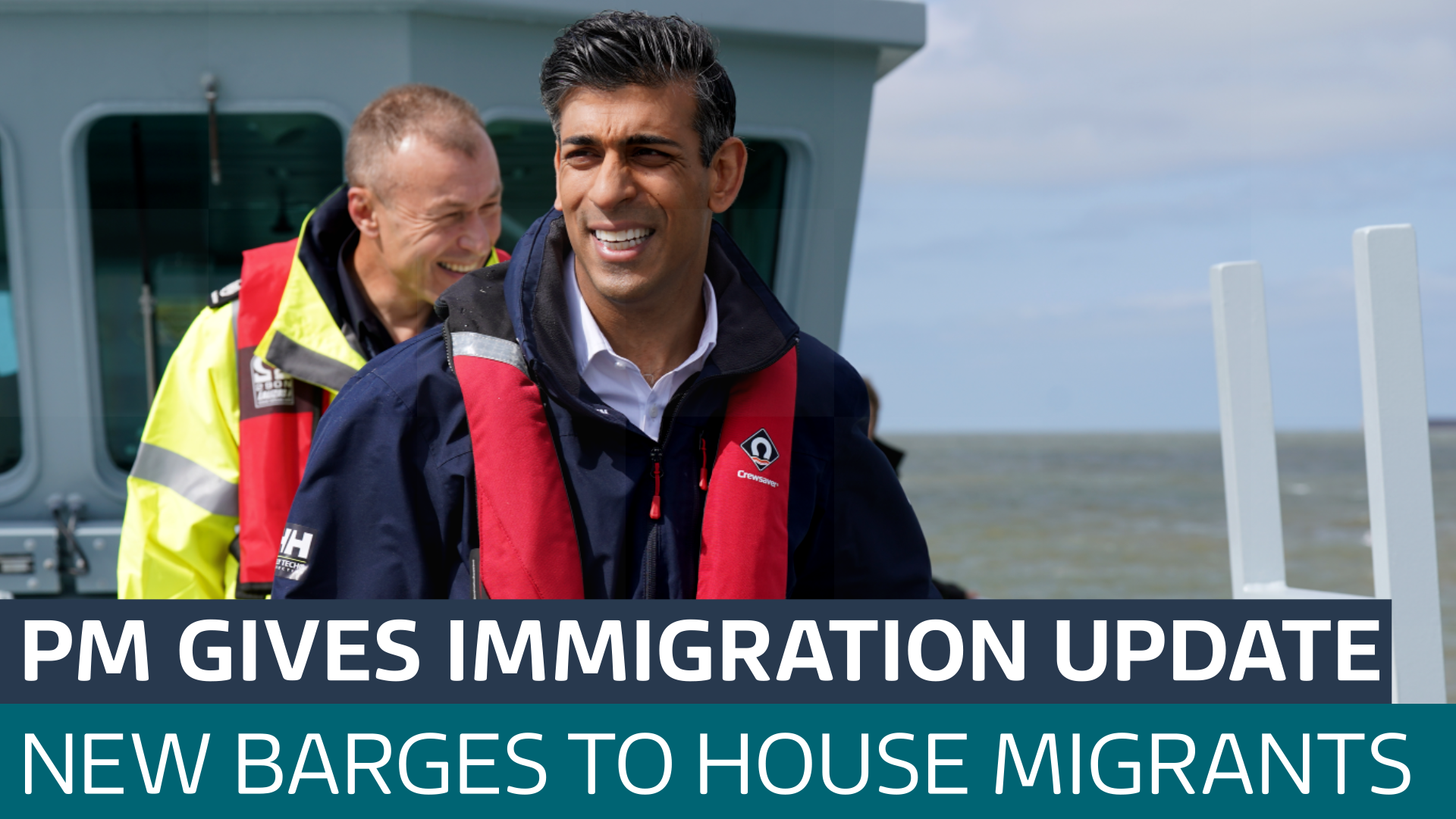 Rishi Sunak insists plan to reduce small boats crossing the Channel is working Latest From ITV