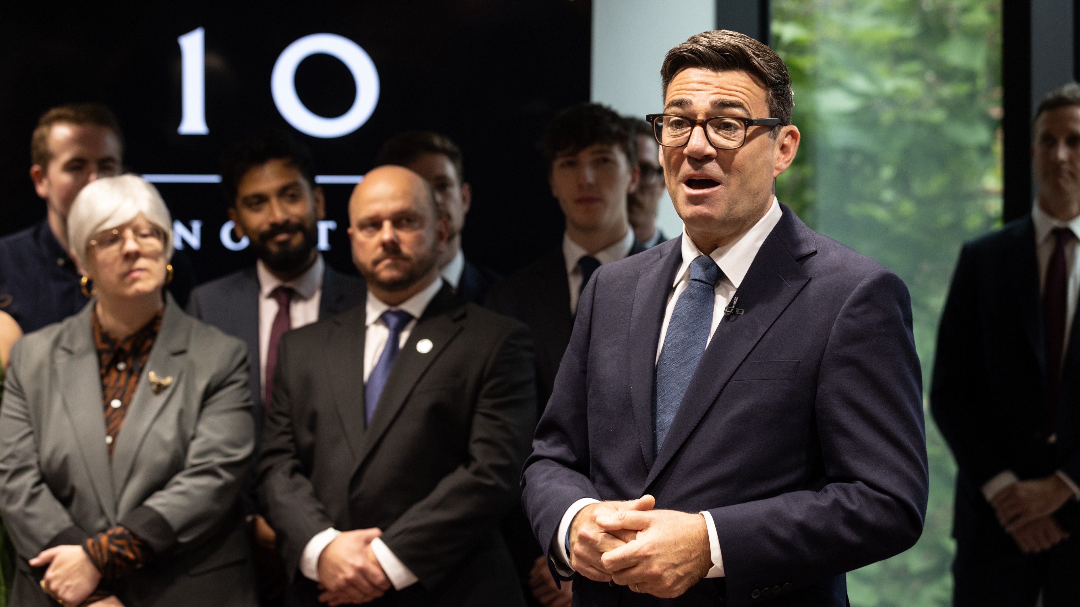 Burnham speaking