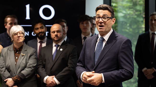 Burnham speaking
