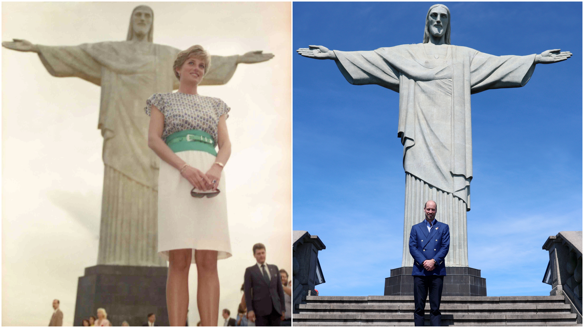 Prince William retraces Diana's footsteps in Brazil ahead of Earthshot Awards