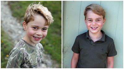New photos of Prince George have been released to mark his seventh birthday.