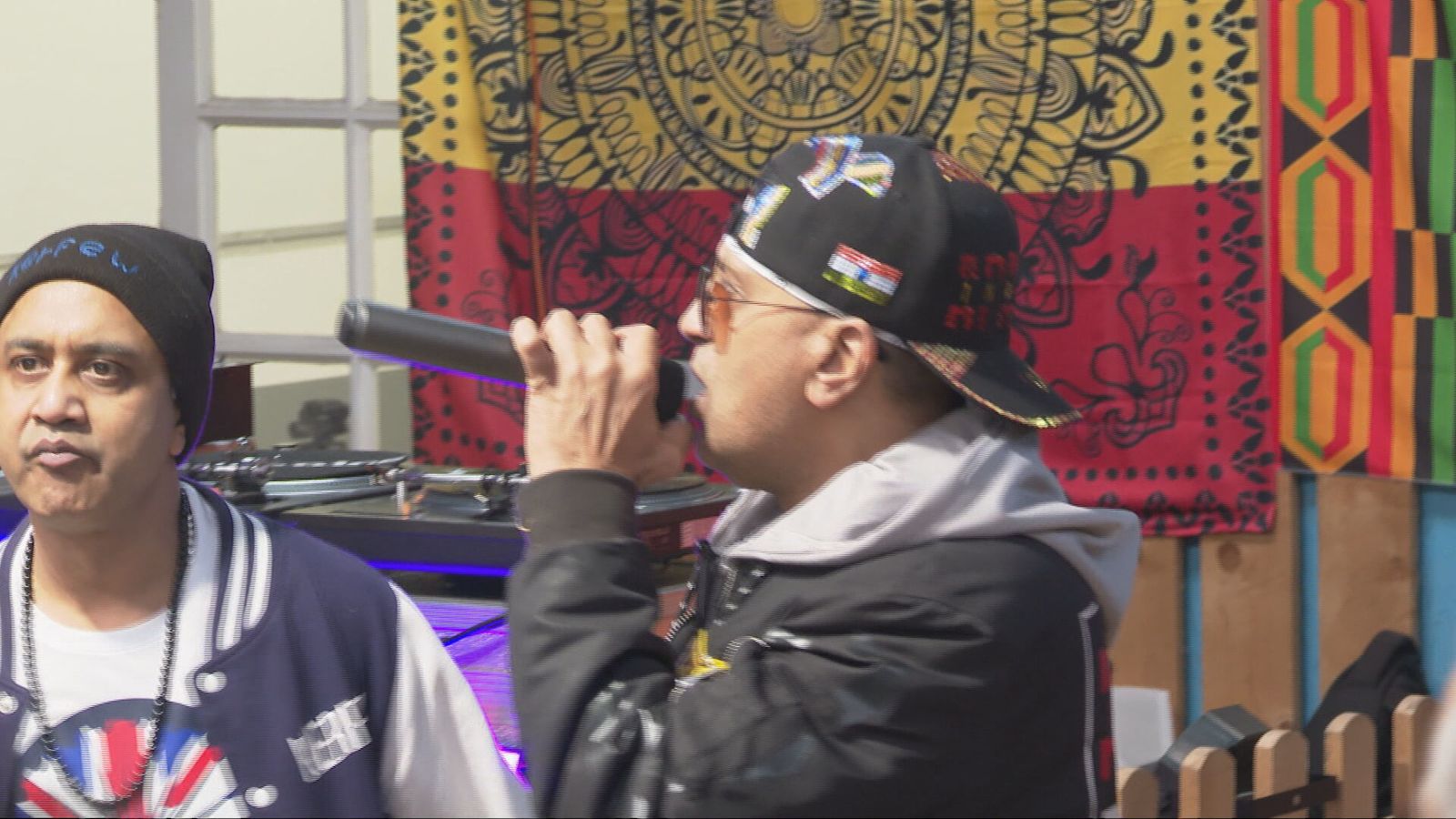 Kerfew Rapper Award-winning musician Apache Indian films new music video on ...
