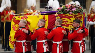 Queen's state funeral pallbearers