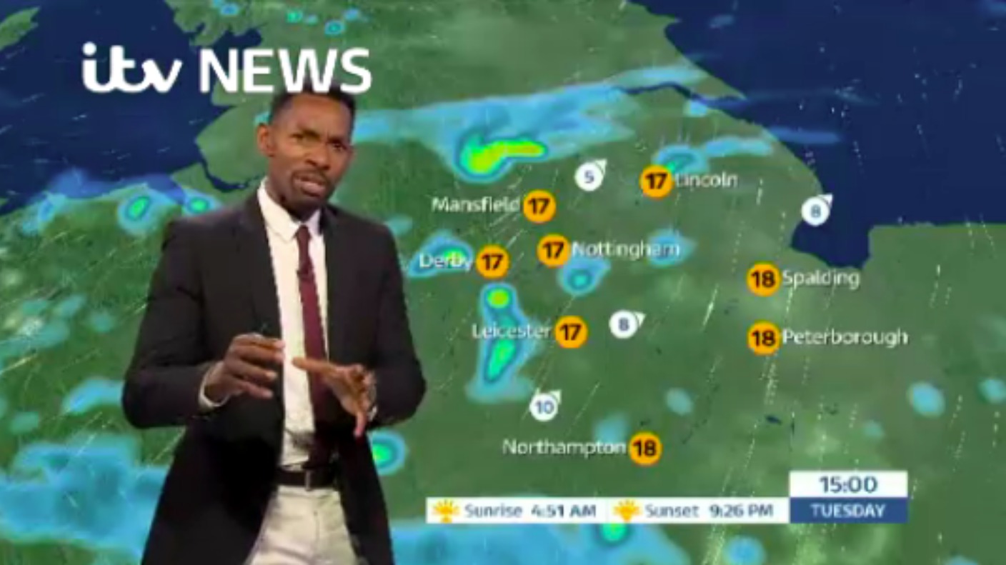 East Midlands Weather: Isolated heavy showers possible | ITV News Central