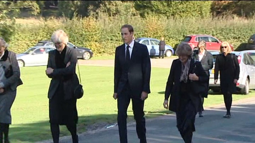 Duke Of Cambridge Attends Funeral ITV News Anglia   ImportedImage20093 Header