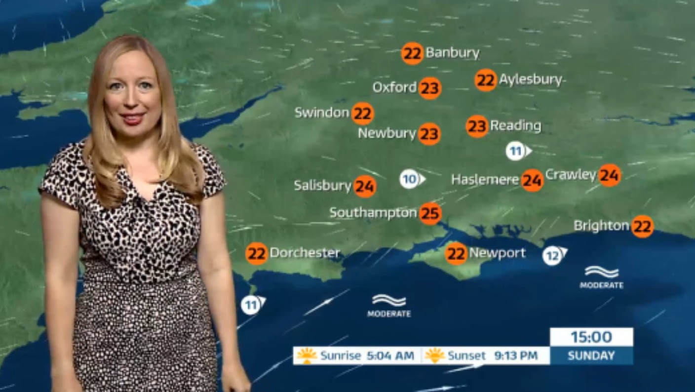 Sunday's weather for the west | ITV News Meridian