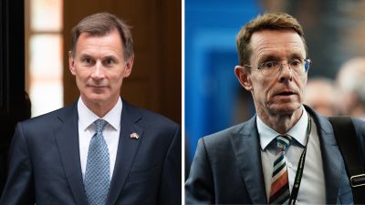 Jeremy Hunt and Andy Street