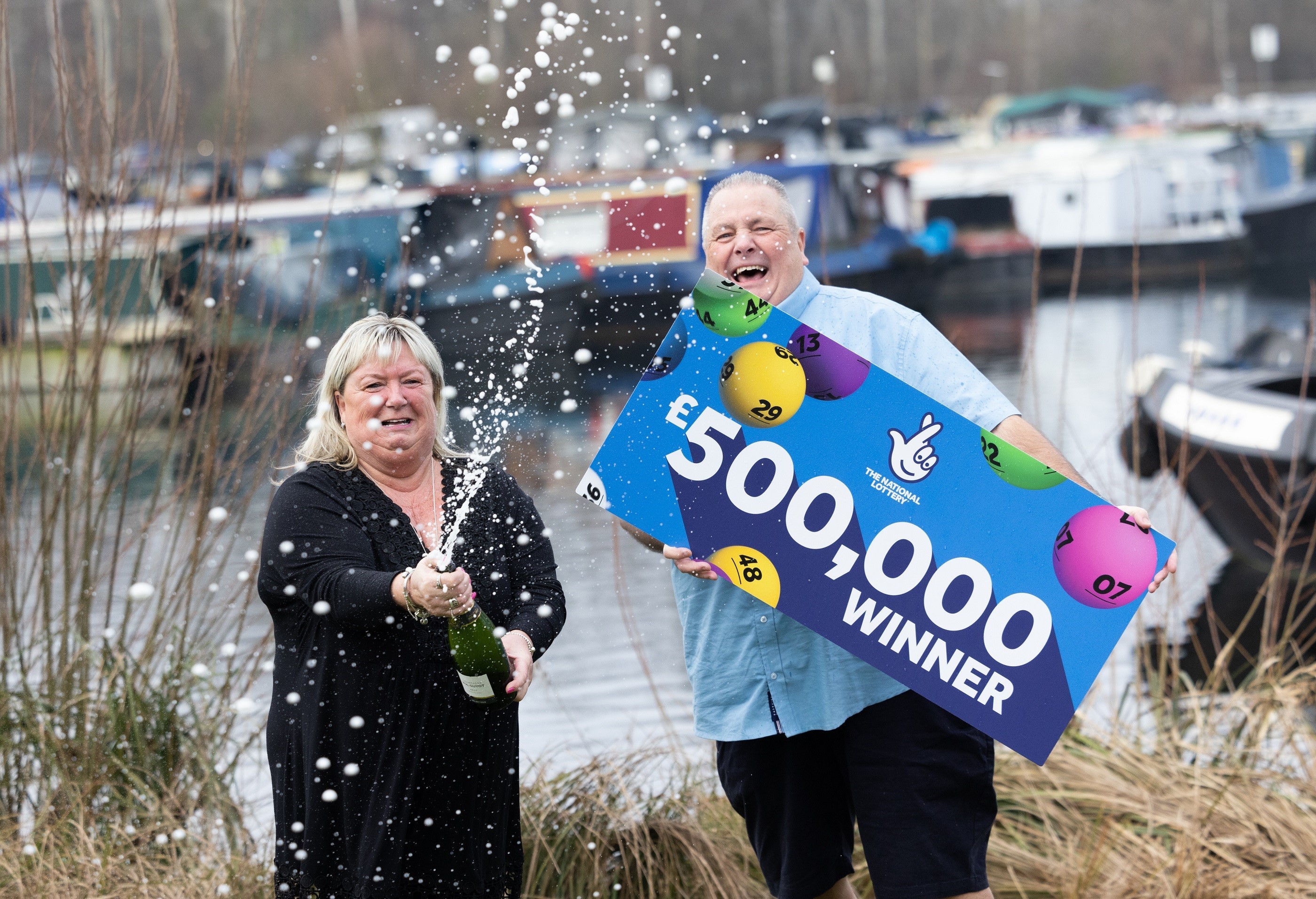 Harlow factory worker scoops £500k Thunderball lottery win after shift swap - and says it was fate | ITV News Anglia