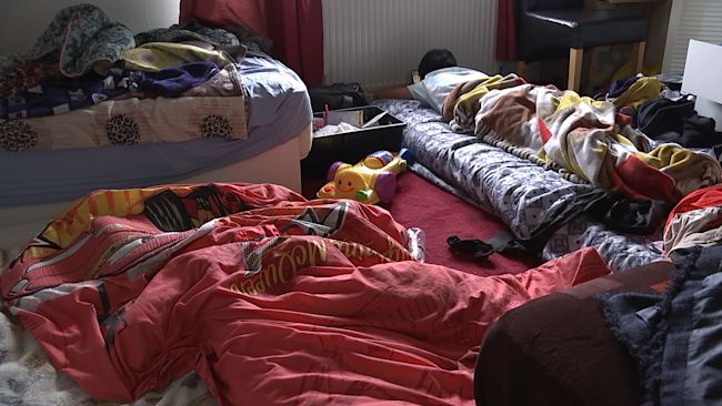 The families 'stuck' in England's overcrowded social homes | ITV News