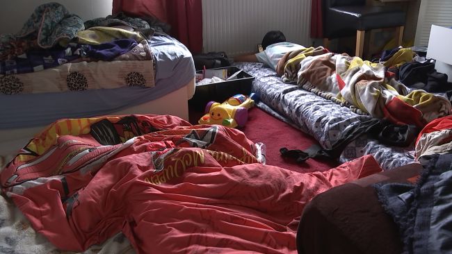 The families 'stuck' in England's overcrowded social homes | ITV News