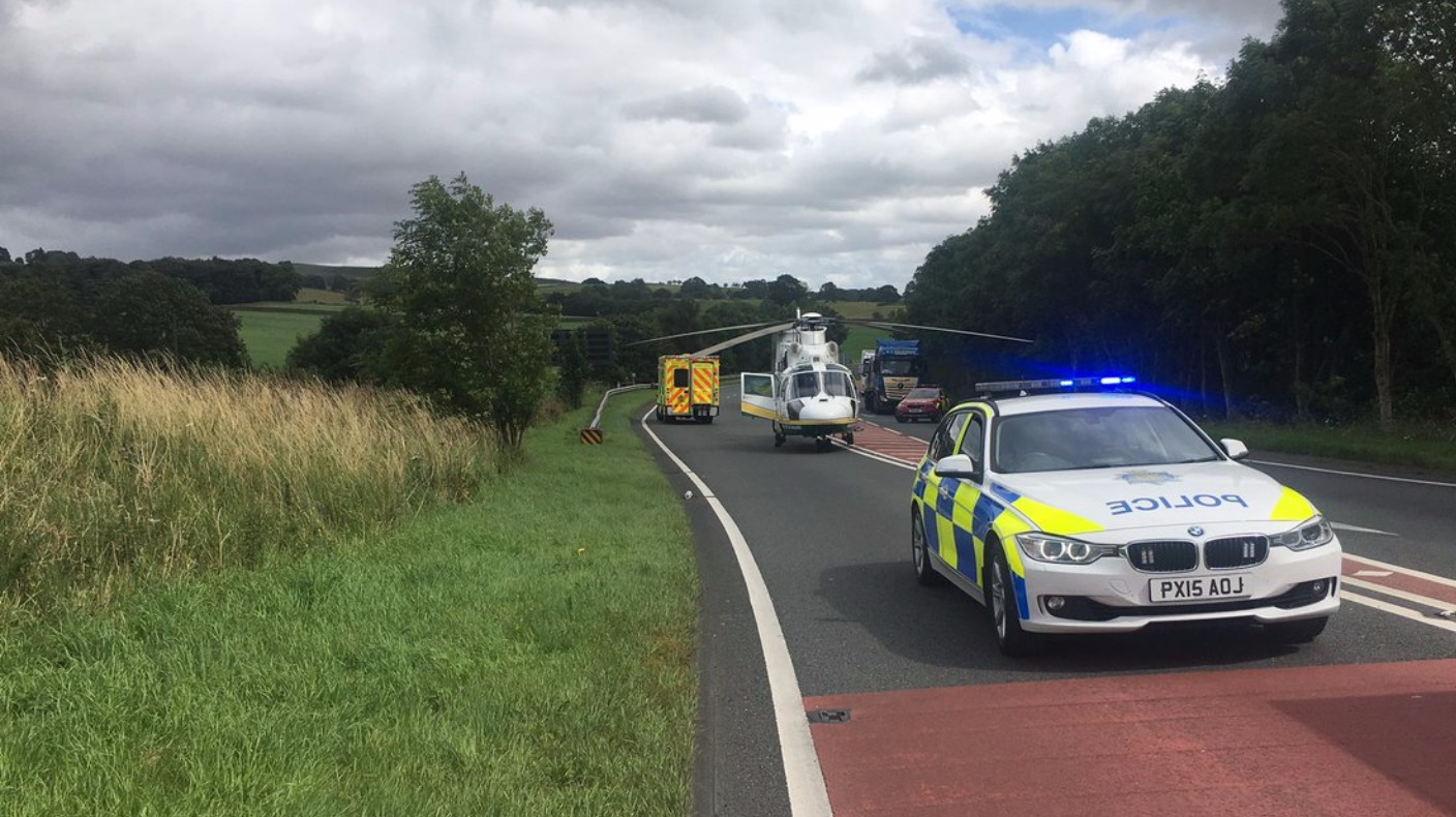 A66 closed in both directions | ITV News Border