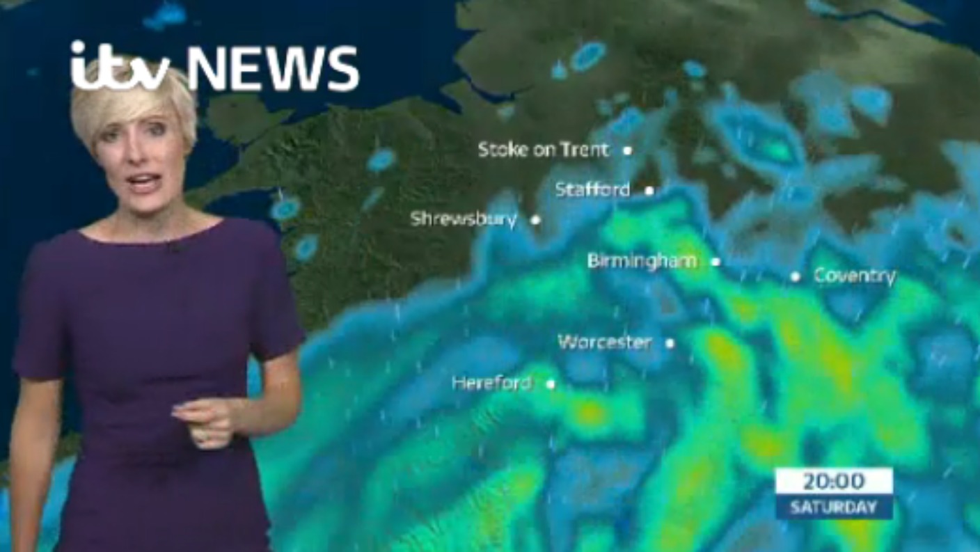 West Midlands weather: Rain becoming heavy | ITV News Central