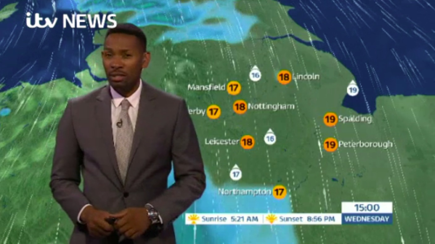East Midlands Weather: A largely dry night | ITV News Central