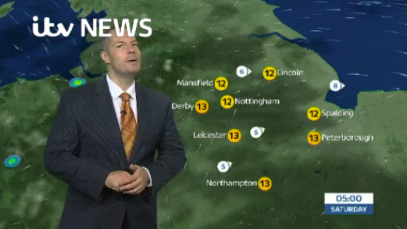 East Midlands Weather: Breezy with isolated showers | ITV News Central