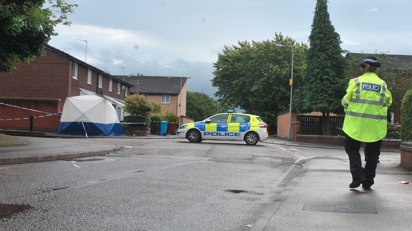 Murder probe after teenager killed in Moss Side stabbing | ITV News Granada