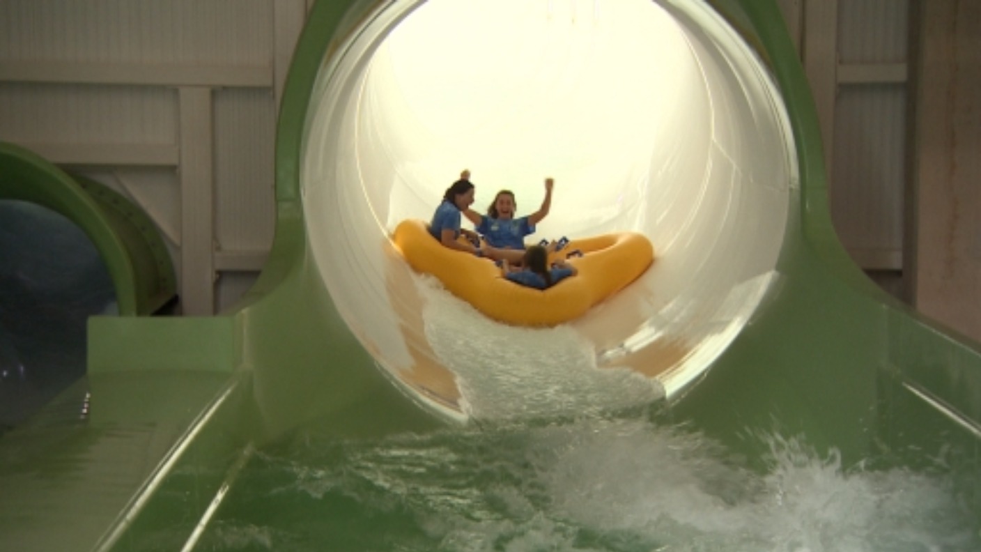 WATCH: Center Parcs open 'largest water slide in Europe' to public ...