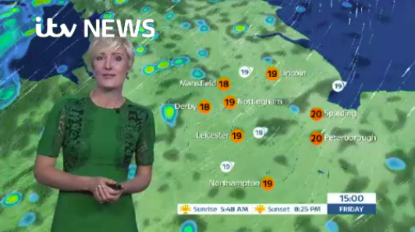 East Midlands Weather: Cloudy with outbreaks of rain | ITV News Central