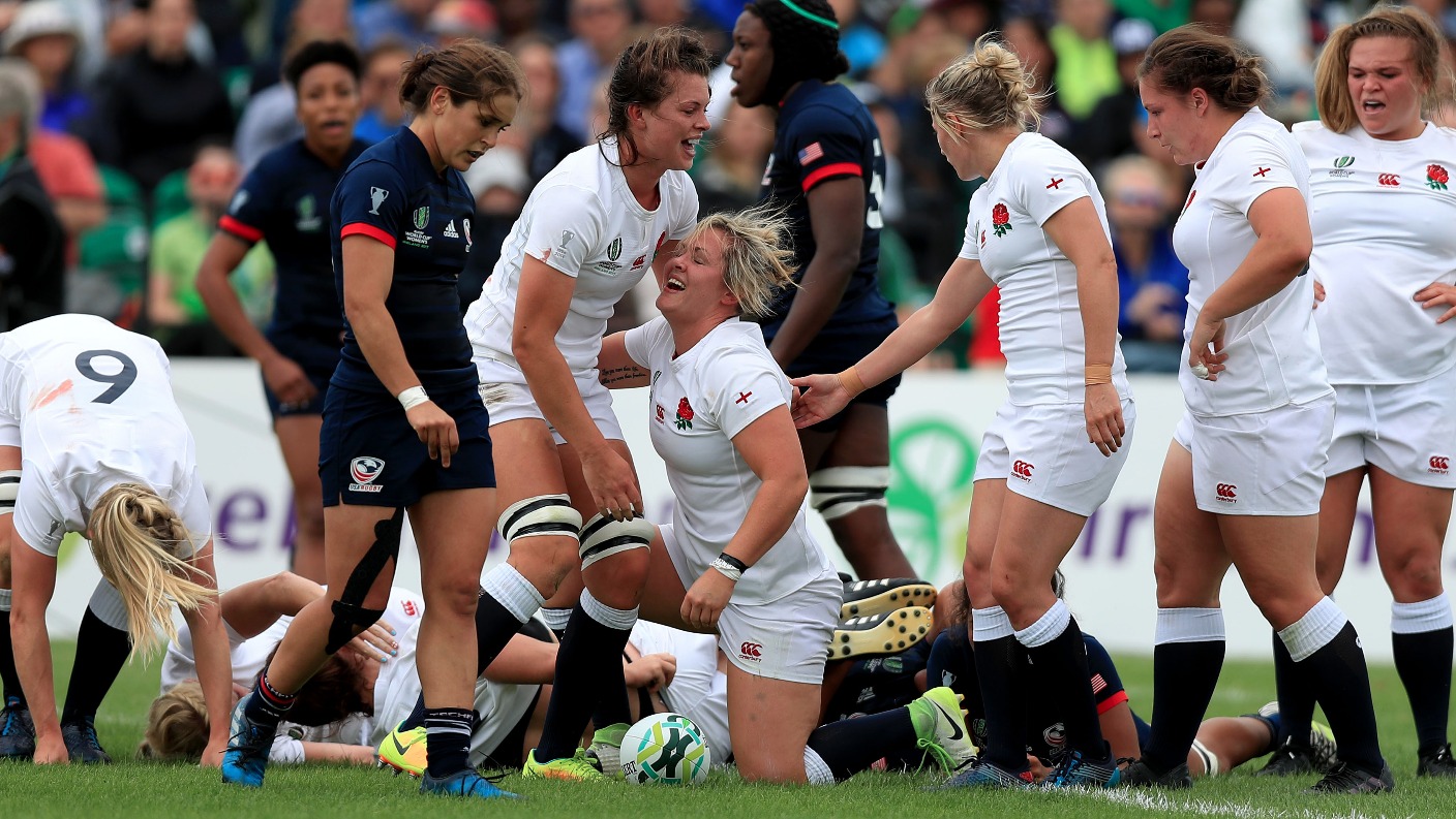 England Women Progress To Semi Finals Of Rugby World Cup After 47 26 Victory Over Usa Itv News