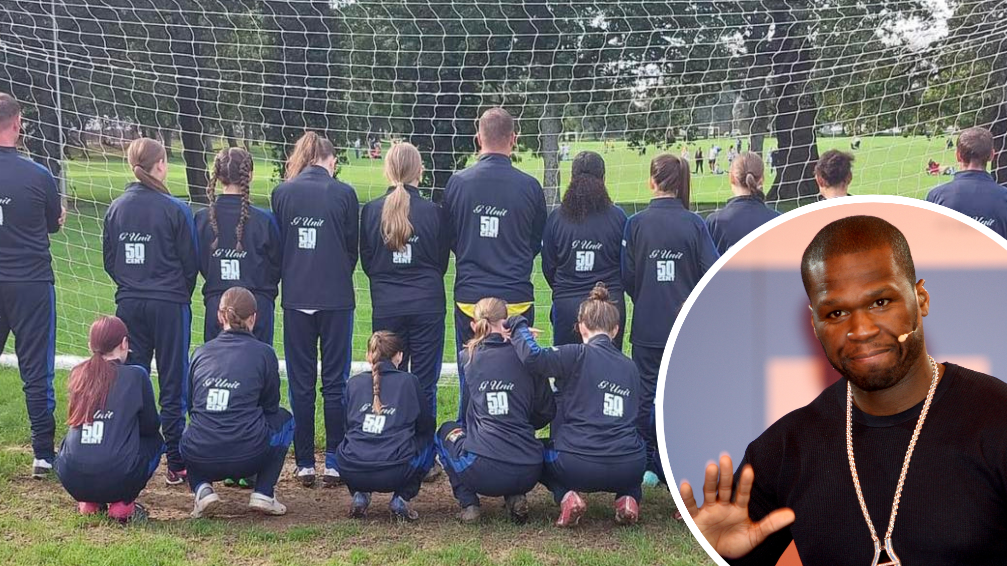 50 Cent agrees to sponsor under-14s girls soccer team in Wales