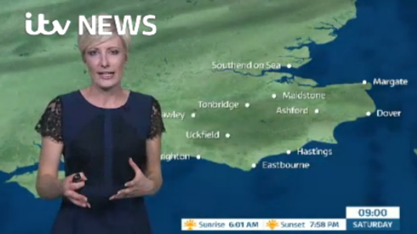 Weekend weather forecast for east of region | ITV News Meridian