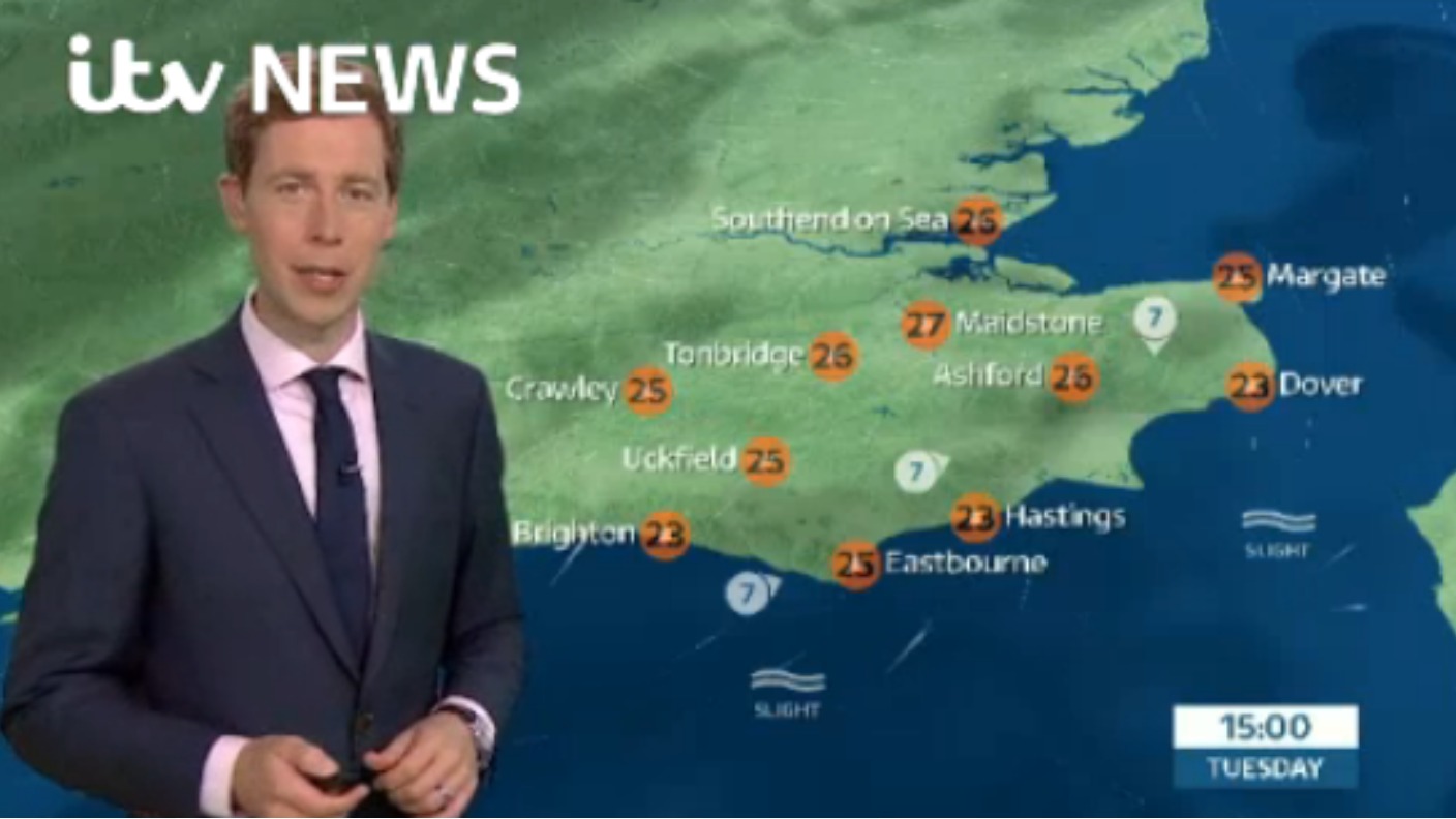 Lunchtime forecast for east of region | ITV News Meridian
