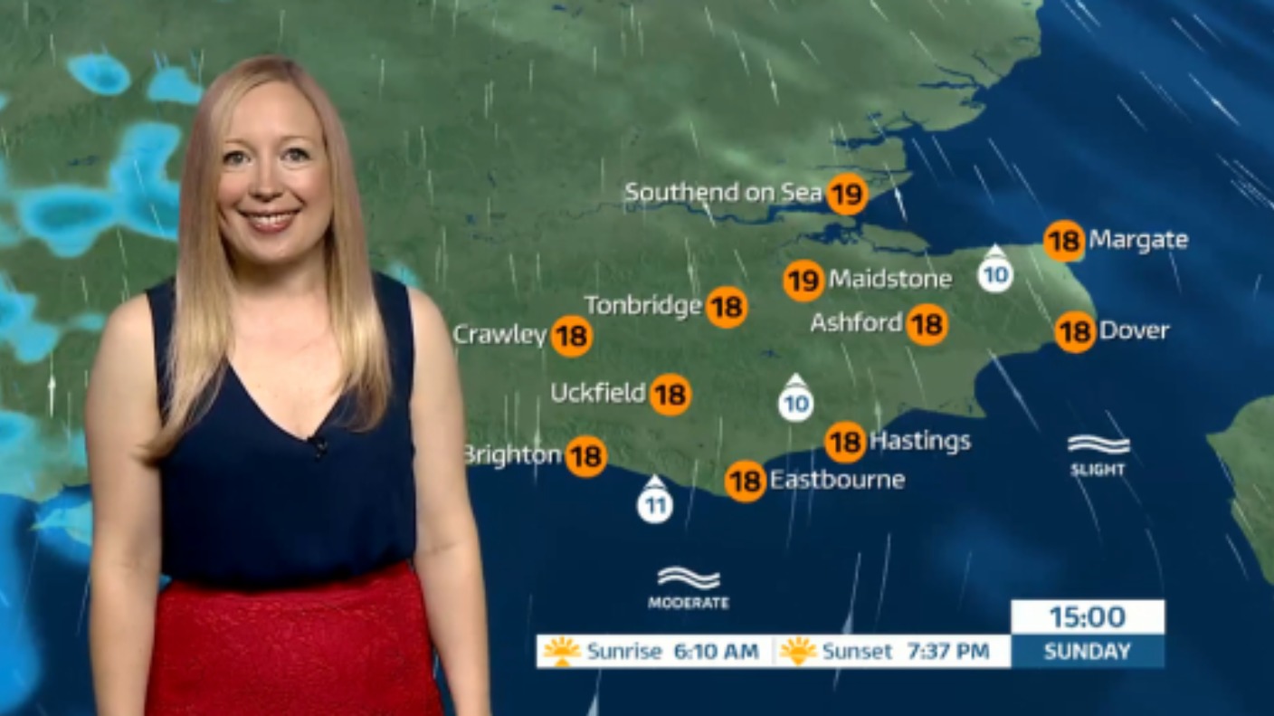 Sunday's weather for the east ITV News Meridian