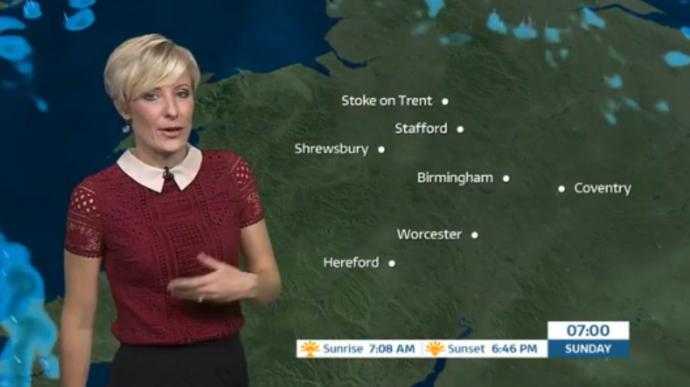 West Midlands Weather: Windy with outbreaks of rain | ITV News Central