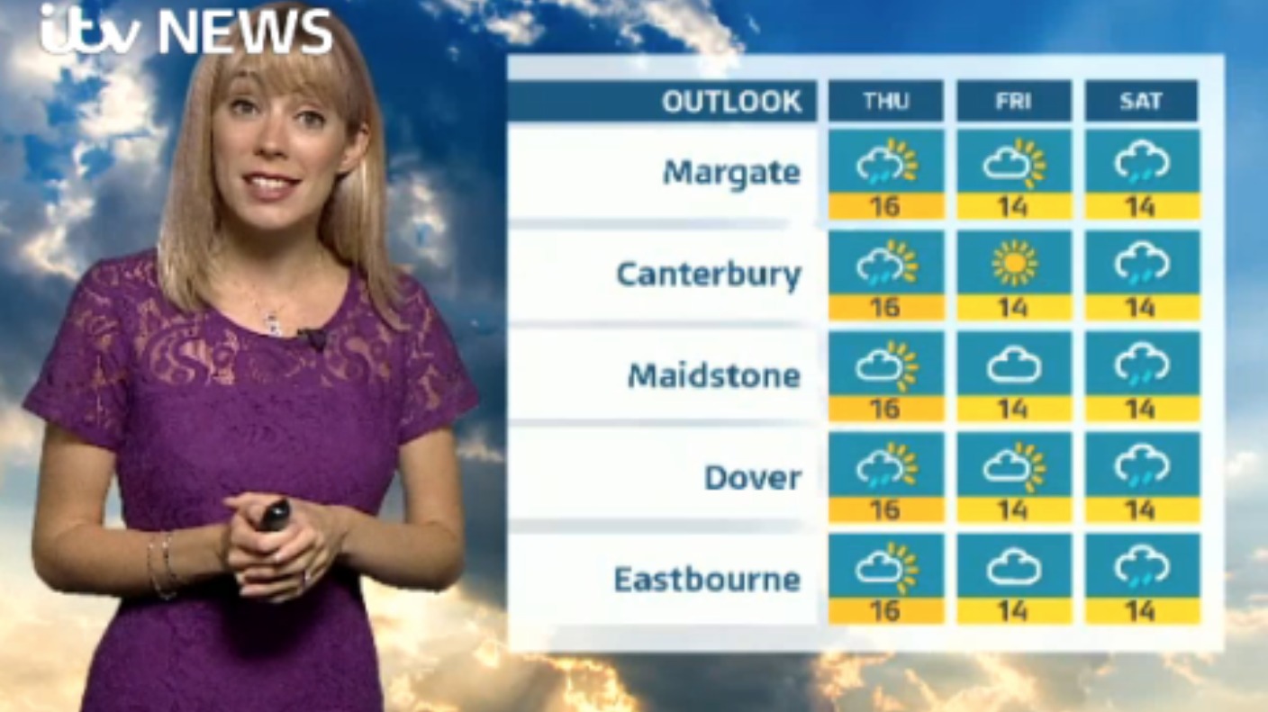 Wednesday's forecast for east of region | ITV News Meridian