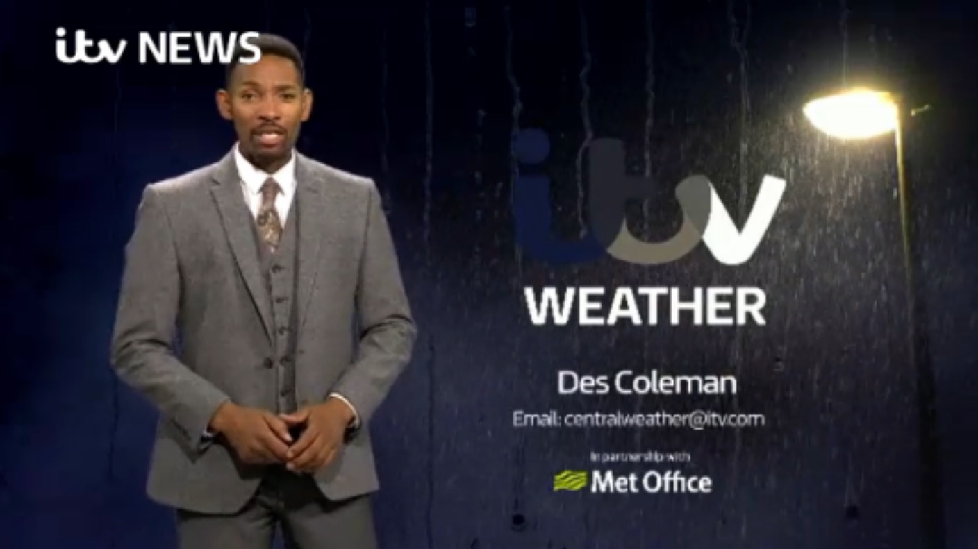 West Midlands Weather: Heavy rain moving south | ITV News Central