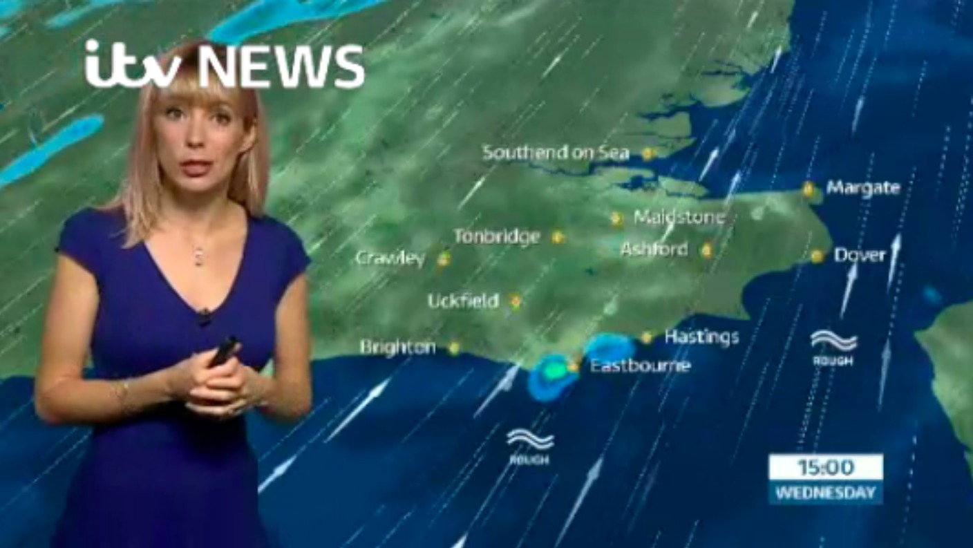 Wednesday's weather for the east of the region | ITV News Meridian
