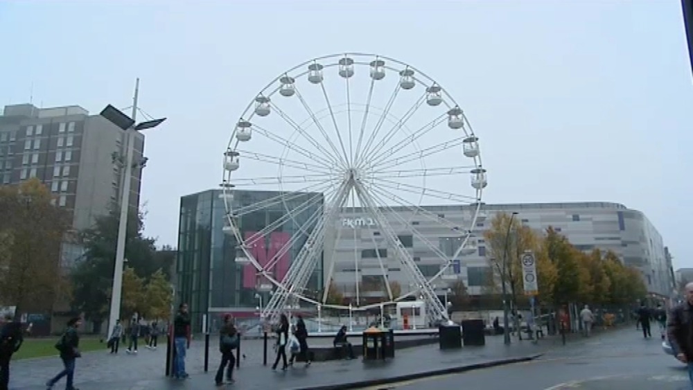 Luton's wheel officially opened ITV News Anglia