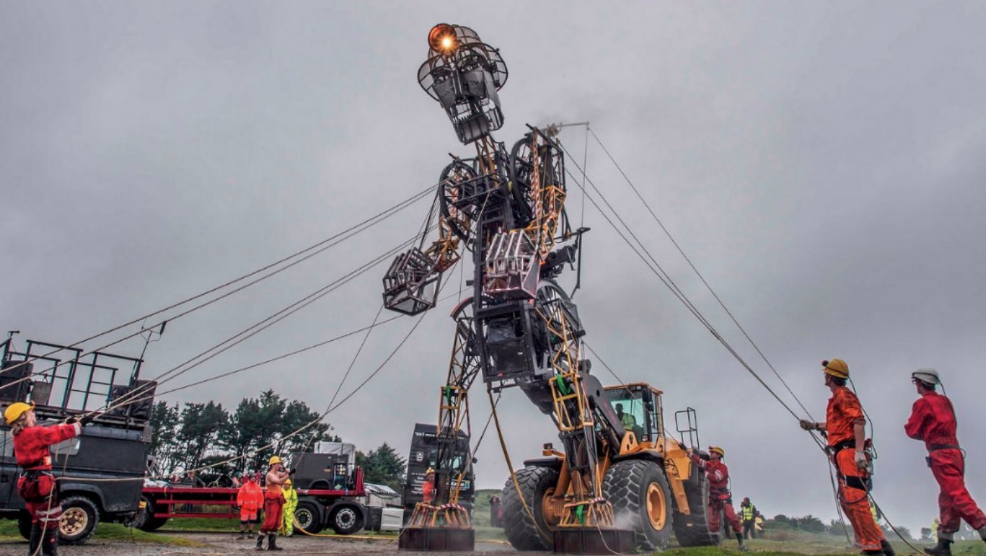 Britain's largest mechanical puppet to visit Wales | ITV News Wales