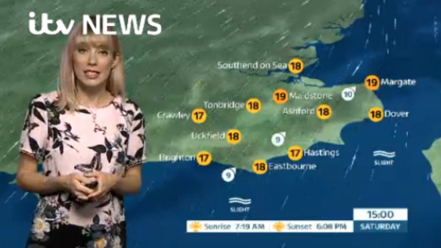 Forecast for tonight and tomorrow in east of region | ITV News Meridian