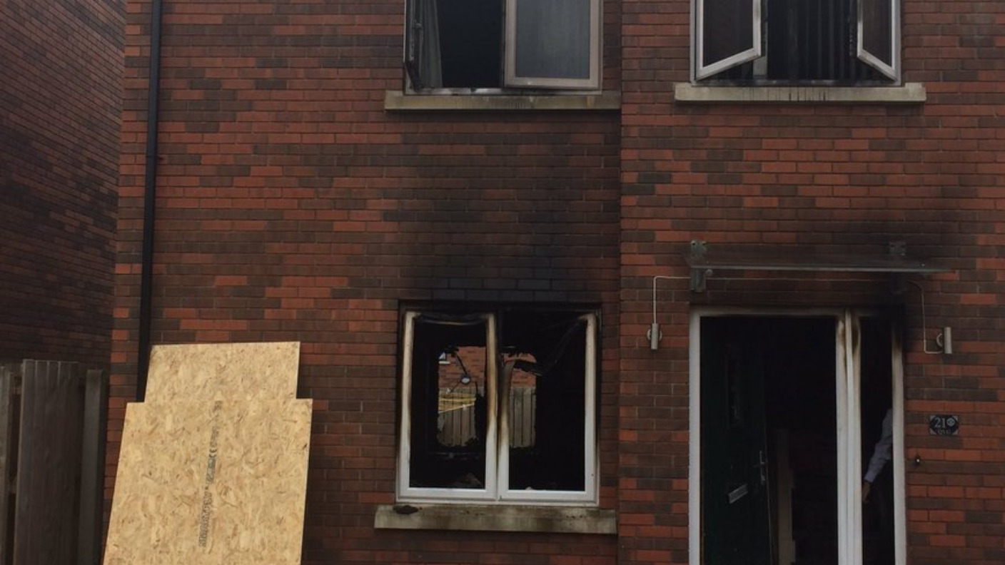 Young family lose everything in arson attack on home | UTV | ITV News