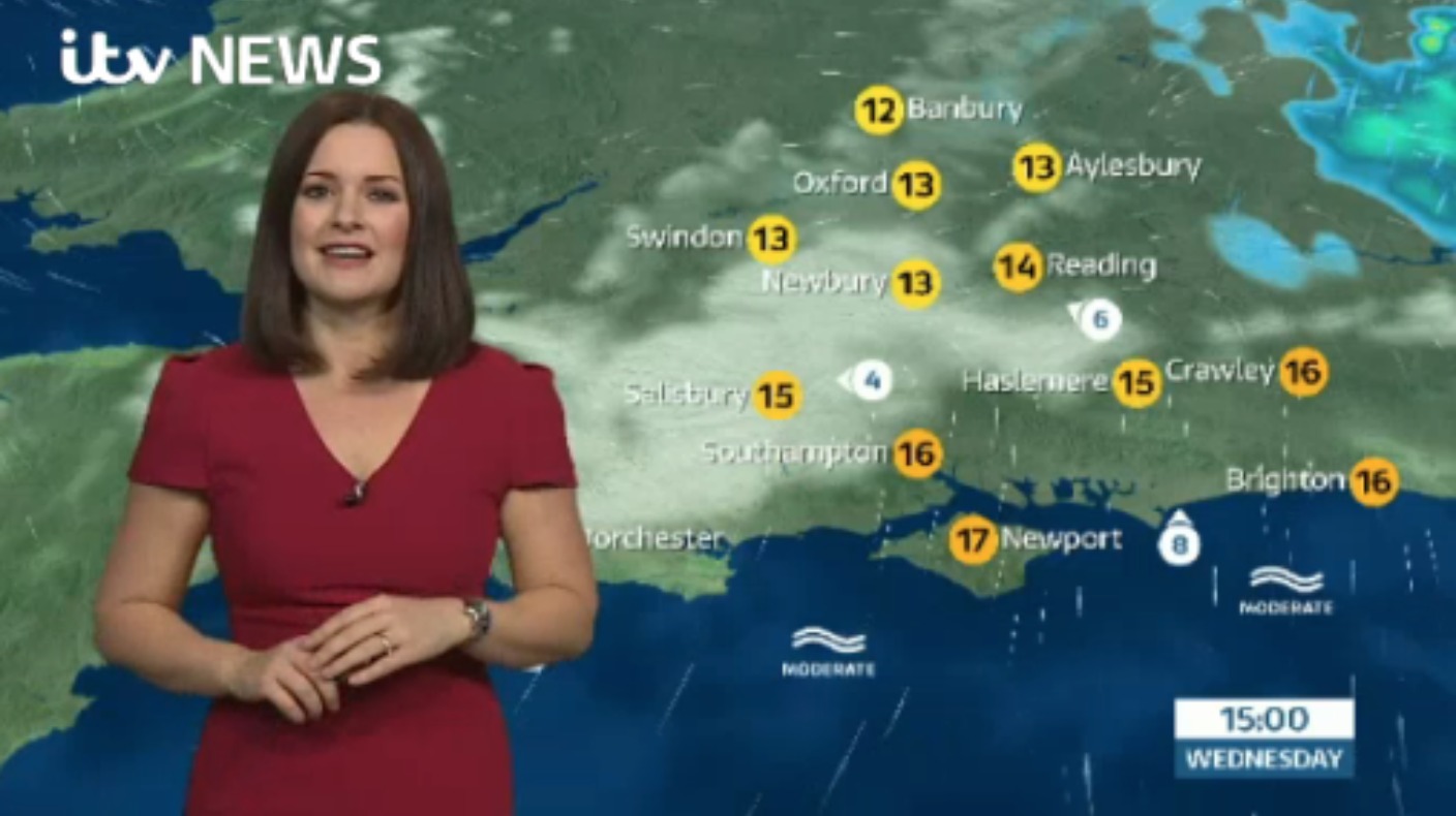 Forecast for west of region from Amanda Houston | ITV News Meridian