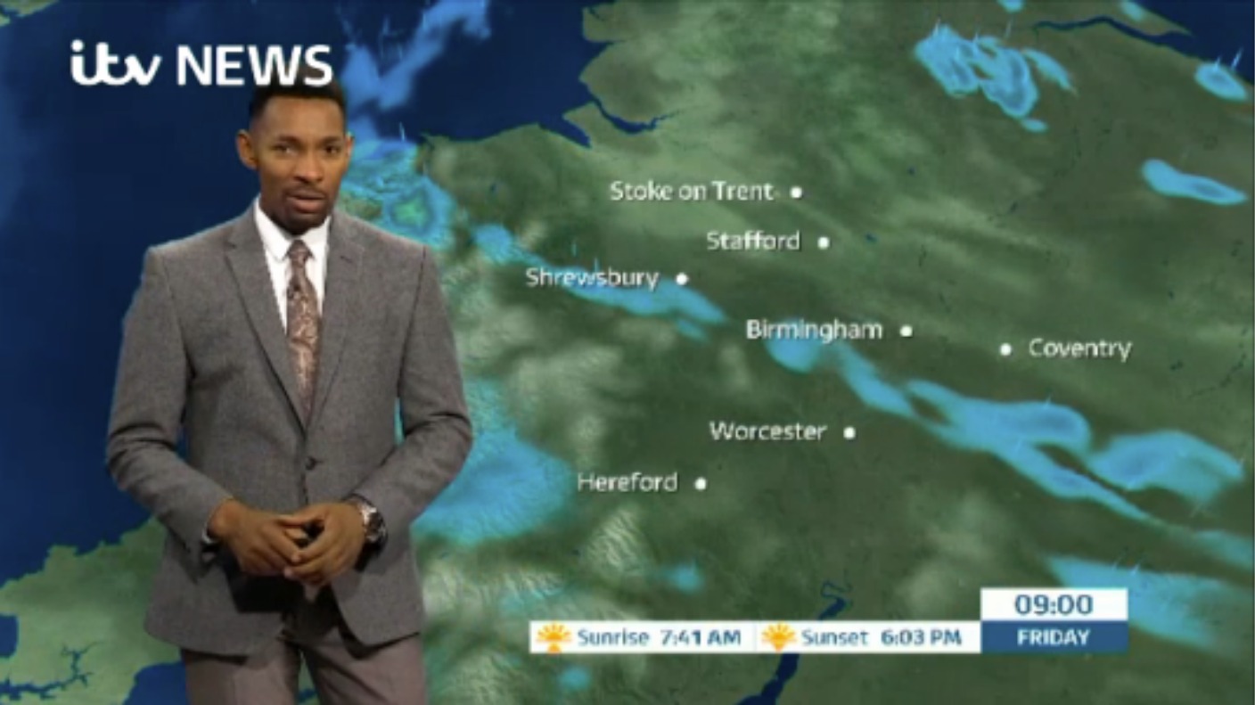 West Midlands Weather: Spells of rain, very windy | ITV News Central