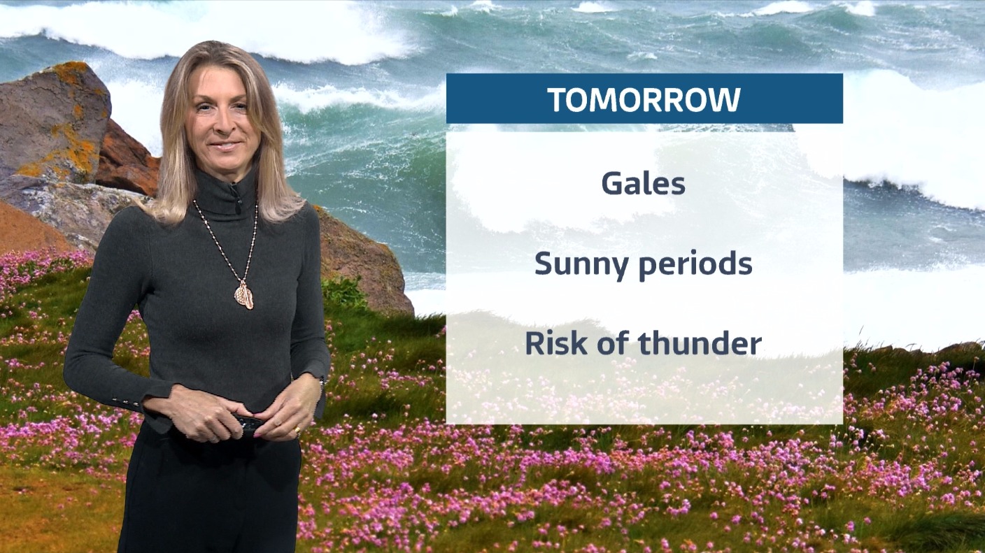 Today's forecast with Sophia Bird including all the weather warnings